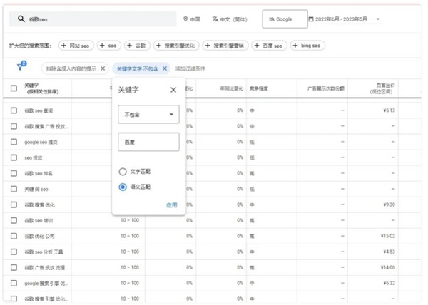 谷歌關(guān)鍵詞規(guī)劃師使用詳細(xì)教程